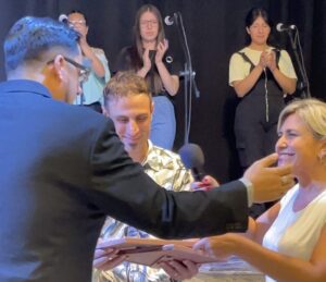 Pavlo Chaves fue reconocido por el Honorable Cuerpo de Concejales